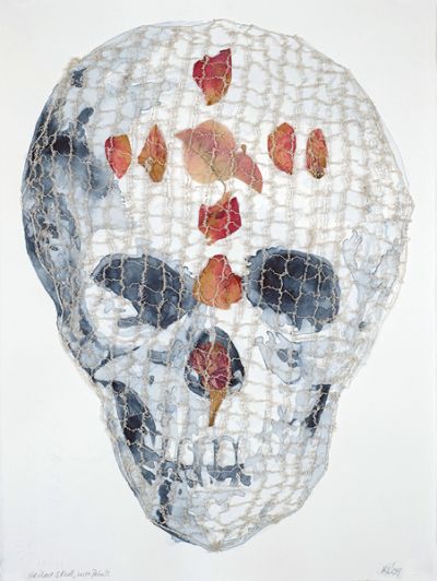 Veiled Skull 2009 by Karyn Lindner