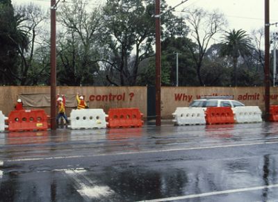 Illusion and Vulnerability-part 2-installation view 1996 by Karyn Lindner